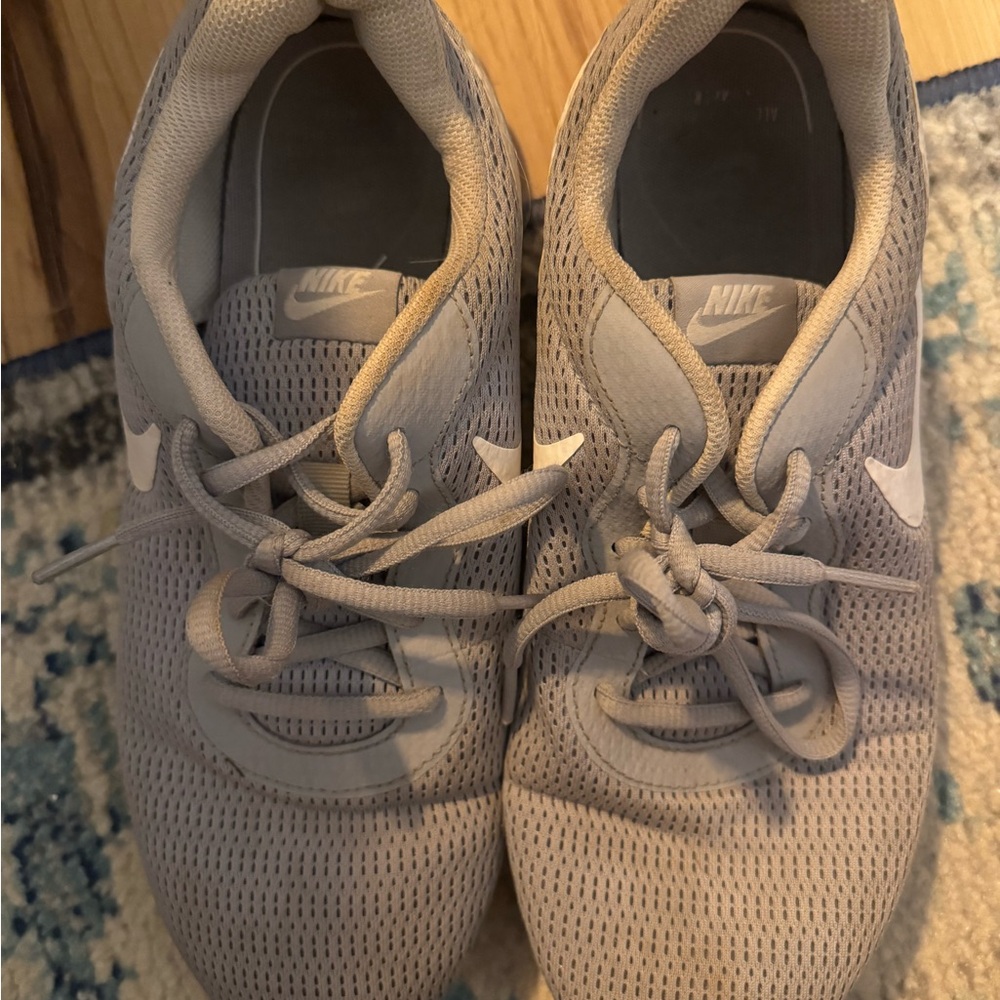 Nike Light Gray Mesh Sneakers